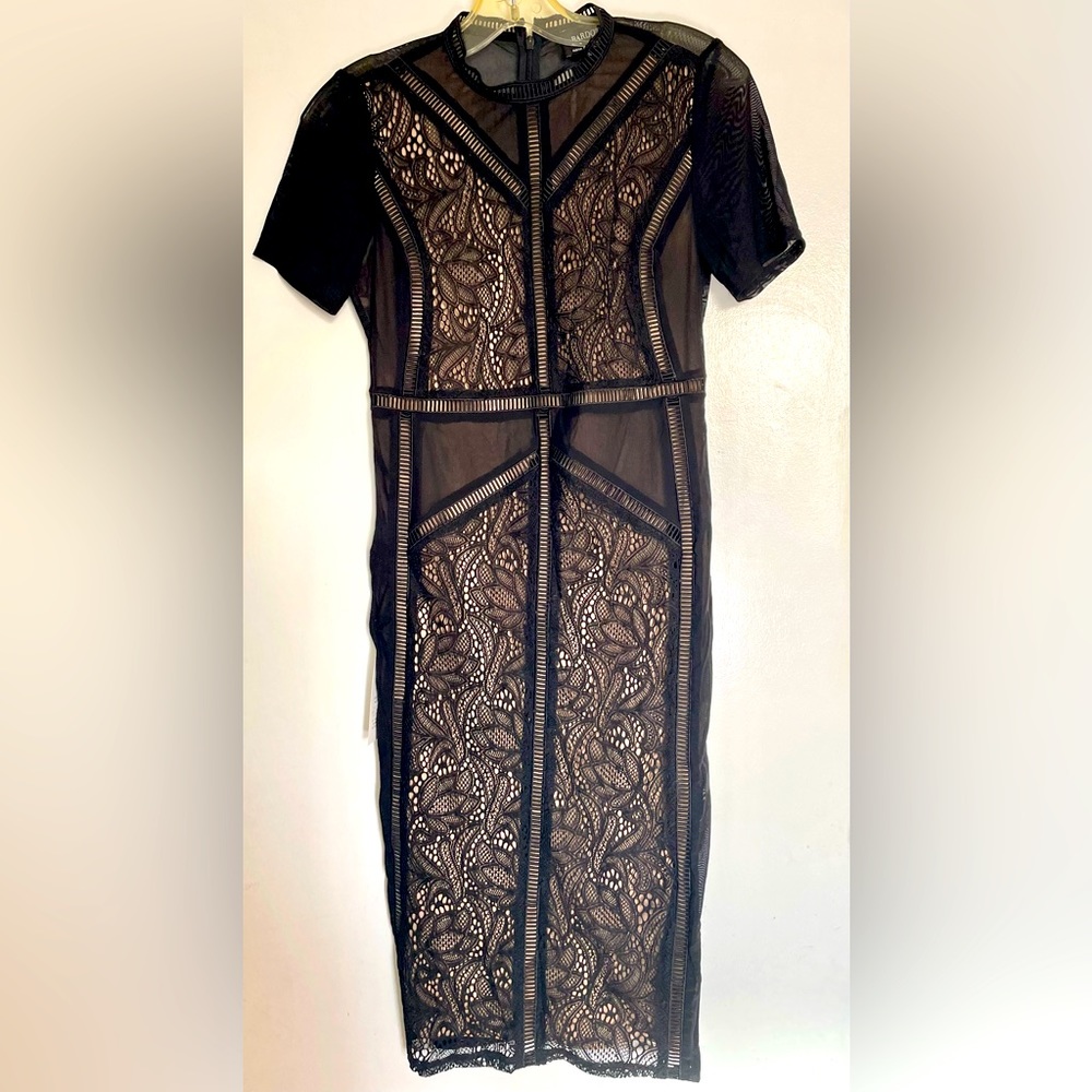 🆕 BARDOT Black Elsie Lace Dress, size 6